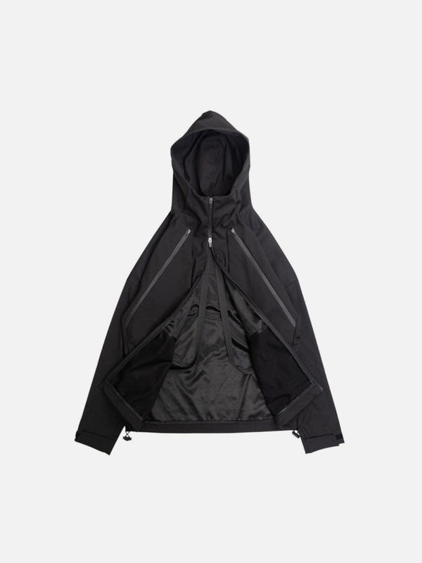 Cyberpunk Waterproof Hooded Jacket