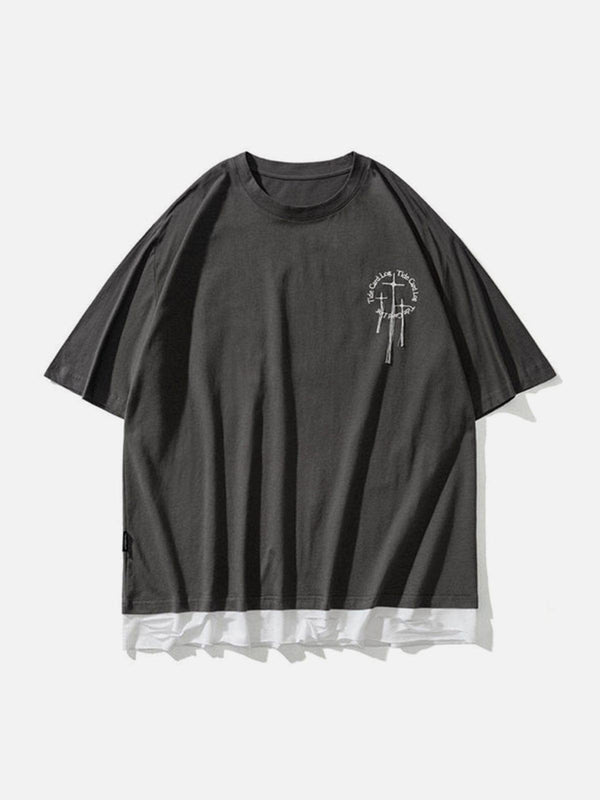 Tassel Cross Graphic Tee