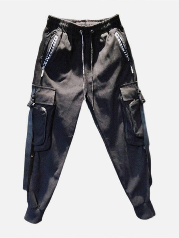 Side Zipper Pockets Cargo Pants