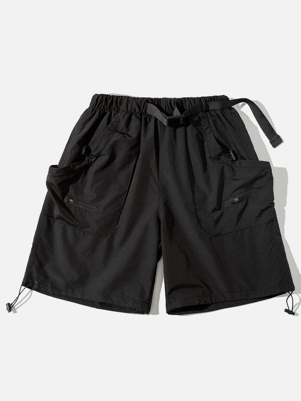 Big Pocket Drawstring Cargo Shorts