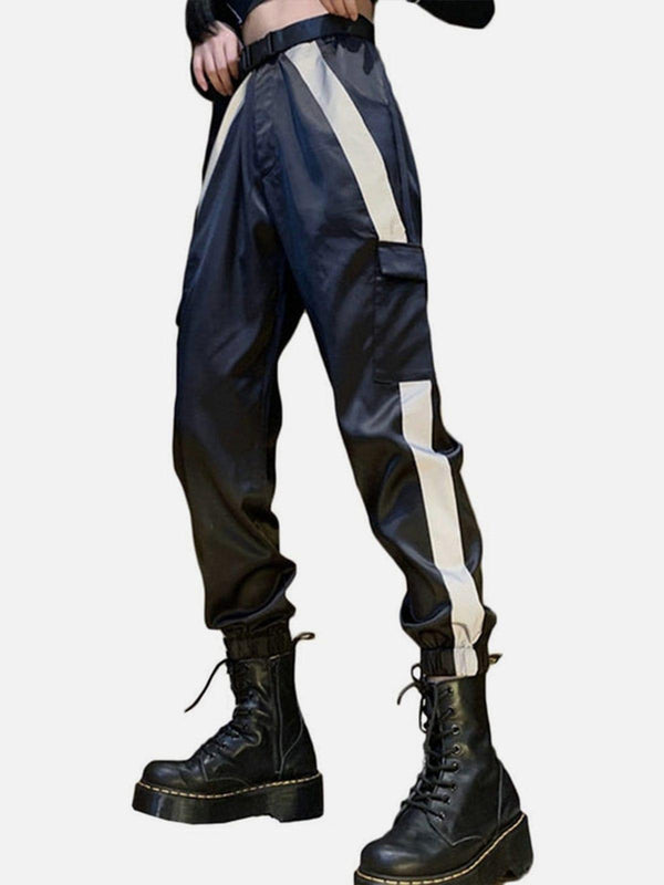 Reflective Strip Cargo Pants