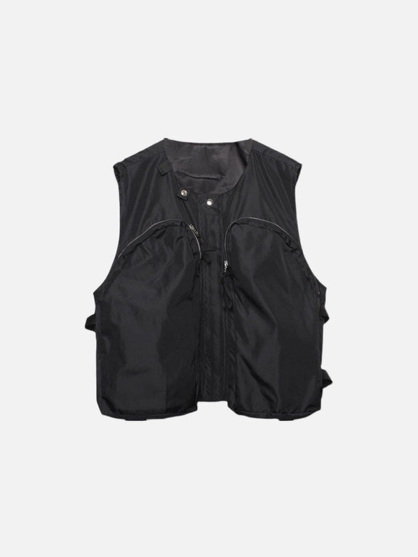 Big Zipper Pocket Vest