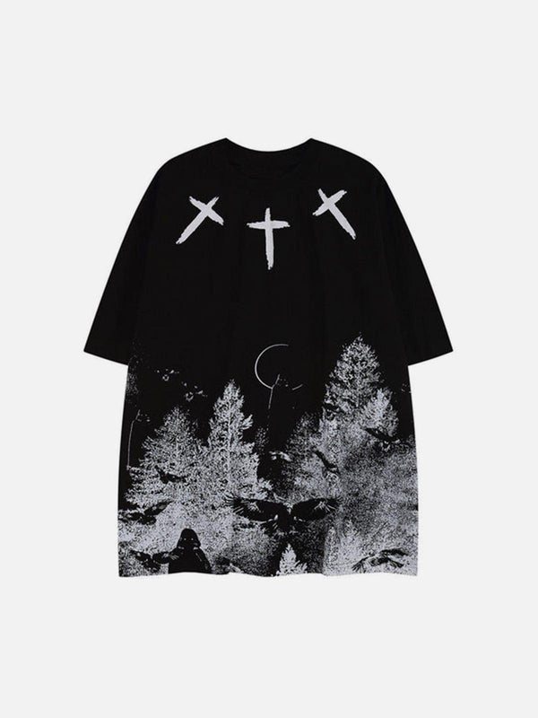 Cross Grove Cotton Graphic Tee