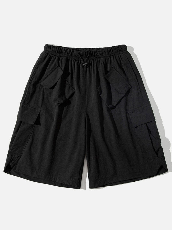 Irregular Pockets Water Proof Shorts