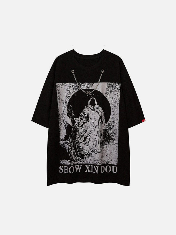 Priest Salvation Chain Graphic Tee