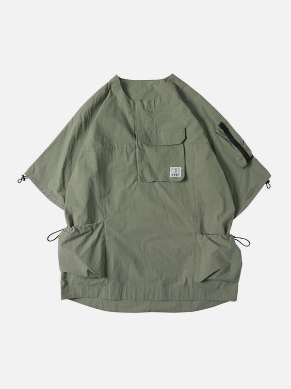 Combat Drawstring Cargo Tee