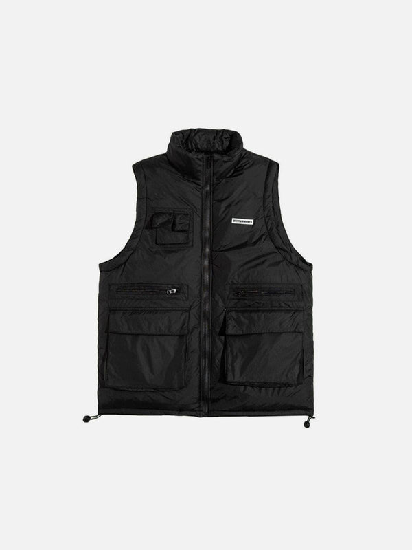 Combat Multi-pocket Ripstop Vest