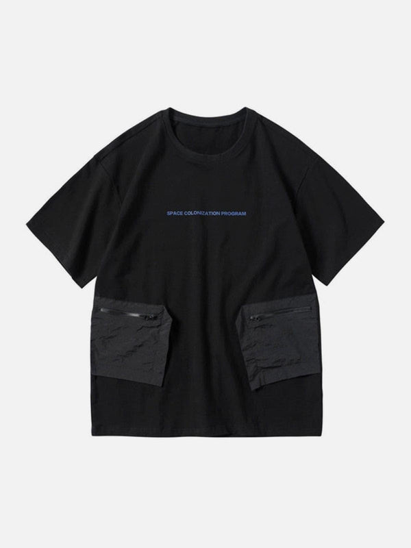 Functional Multi-pocket Cotton Tee