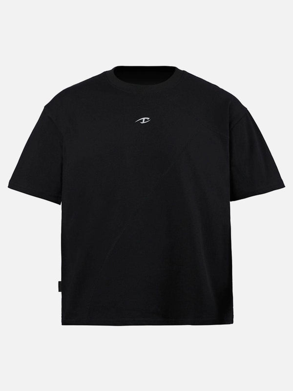 Dividing Line Reflective Logo Tee