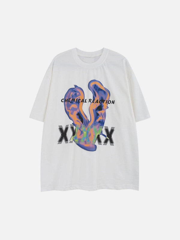 Fire Flame Cotton Graphic Tee