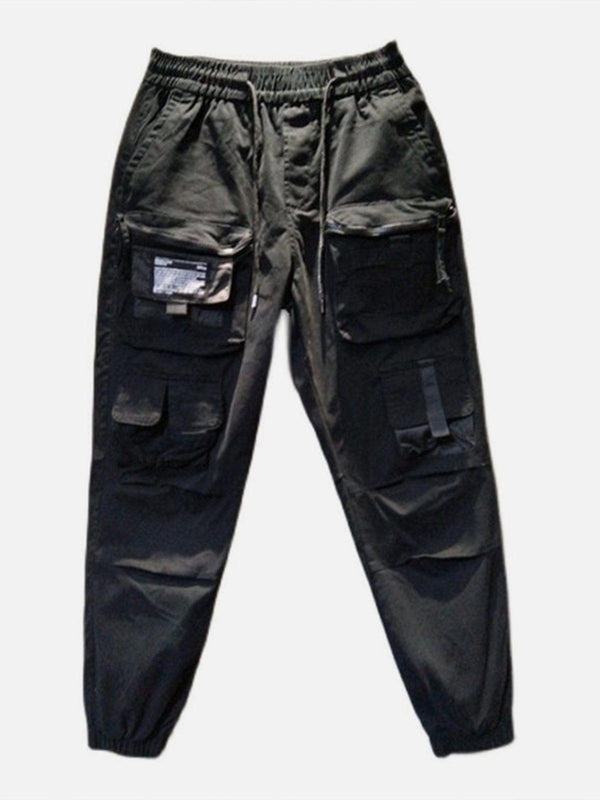 Techwear Multi Pockets Drawstring Cargo Pants