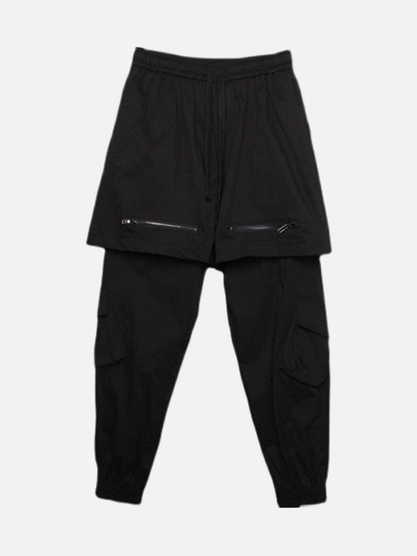 Dark Fake Two Warrior Pants