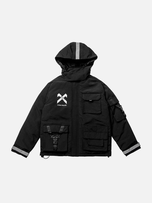 Combat Reflective Strip Winter Coat