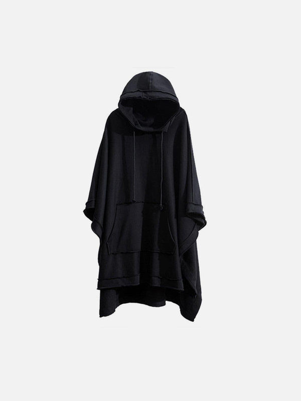 Dark Bat Cloak Cape Wizard Hooded Coat