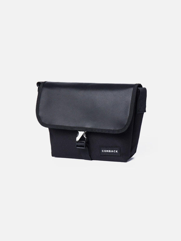 Buckle PU Messenger Bag