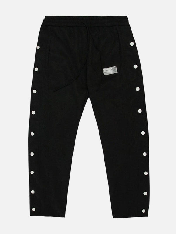 Function Side Multi-button Pants