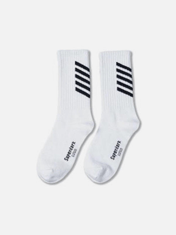 Striped Skateboard Socks 1PC