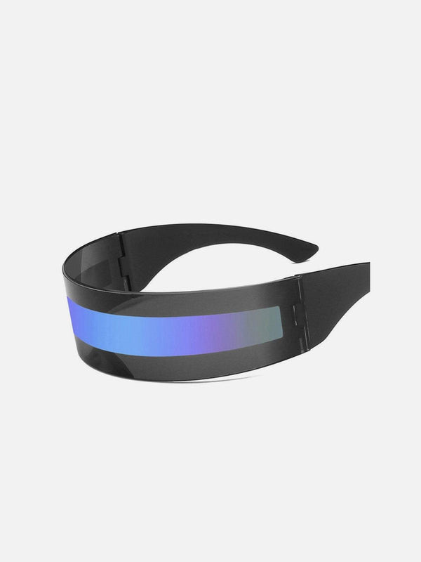 Cyberpunk Technology Translucent Gradient Glasses