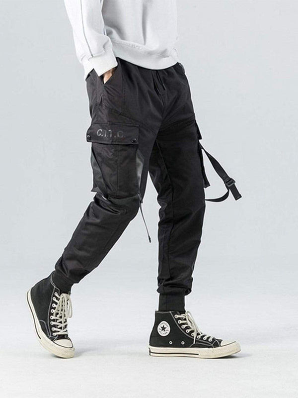 "Tie Cloth" Beam Feet Pants