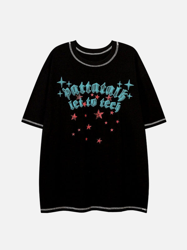 Letter Stars Graphic Tee