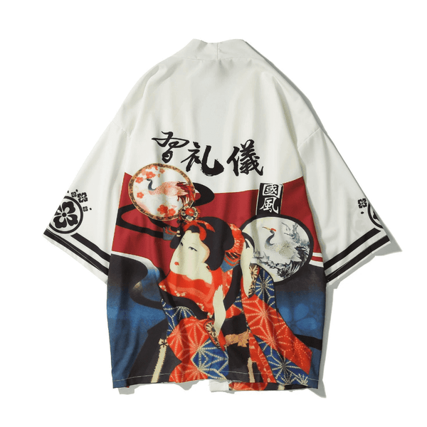 "Etiquette" Kimono