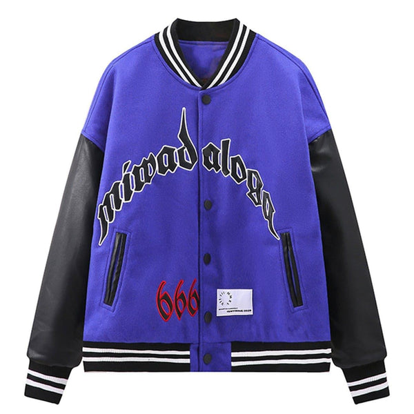 "Digital Print" Varsity Jacket