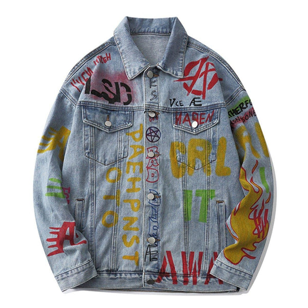 "Flame" Denim Jacket