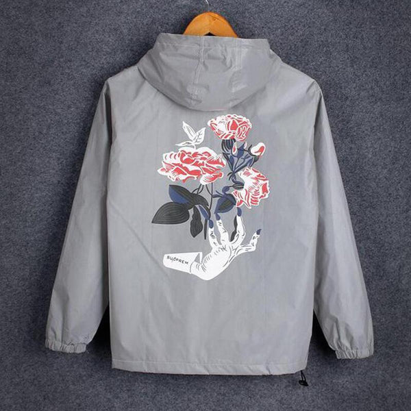 Rose Reflective Windbreaker