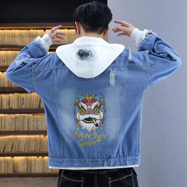 Spirit Hooded Denim Jacket