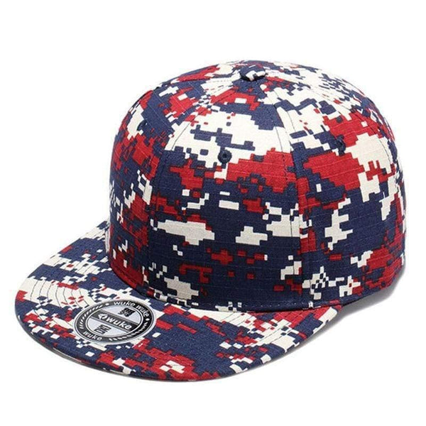 Camo Snapback Hat