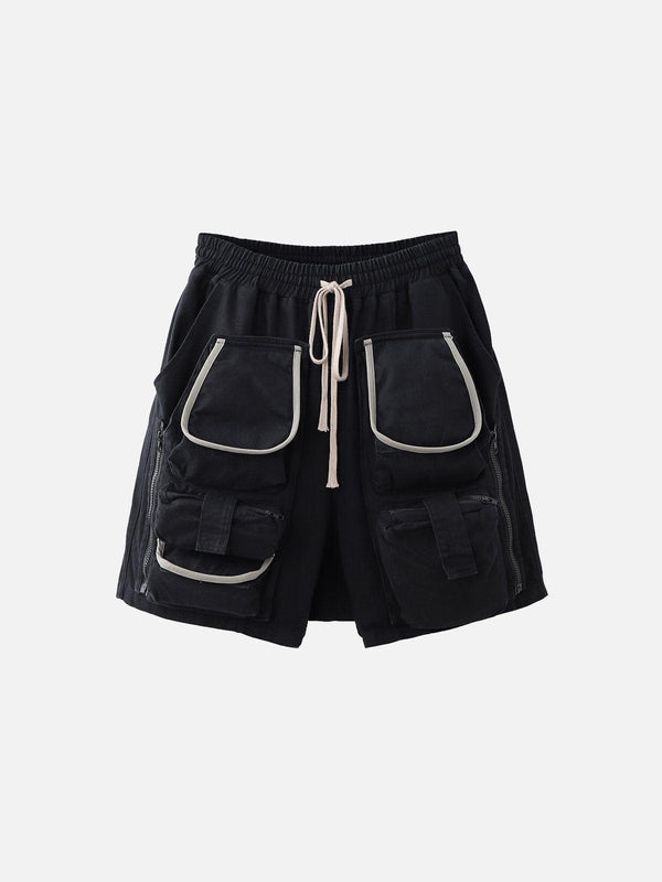 Removable Pockets Cargo Shorts