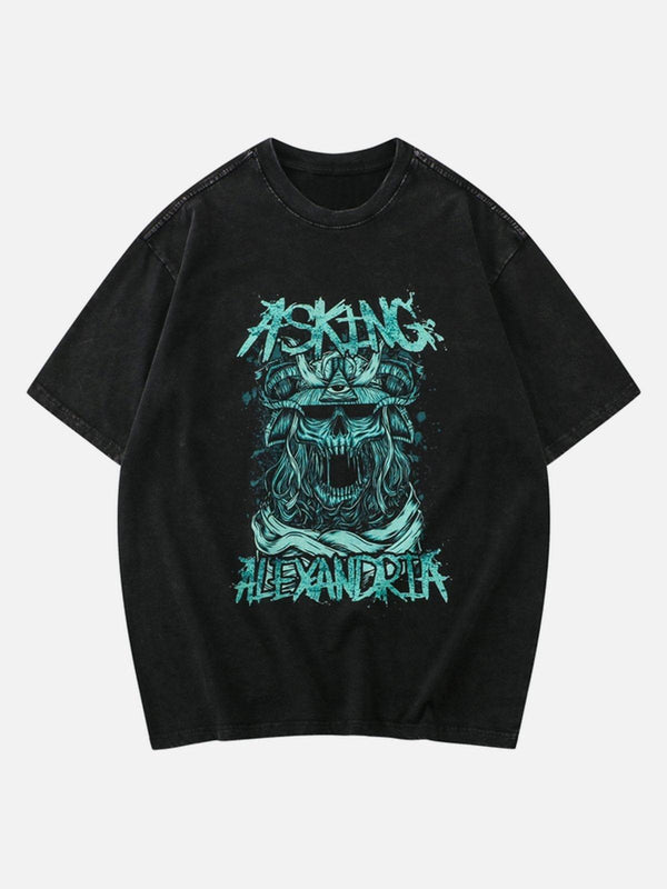 Asking Alexandria Skull Graphic Tee