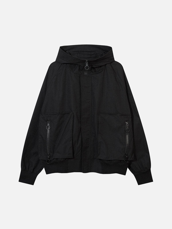 Big Pocket Zip Up Jacket