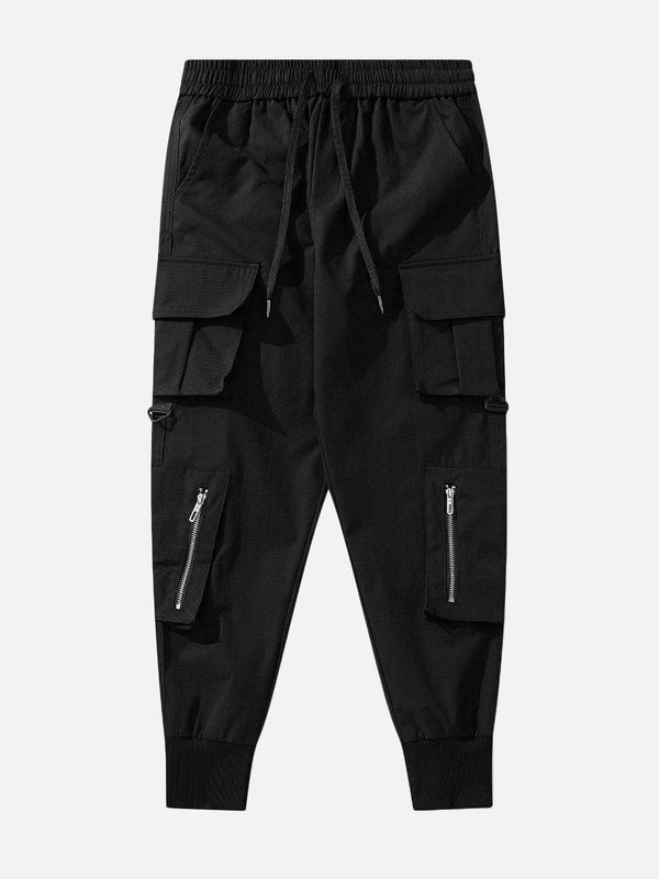 Big Pocket Zip Up Cargo Pants