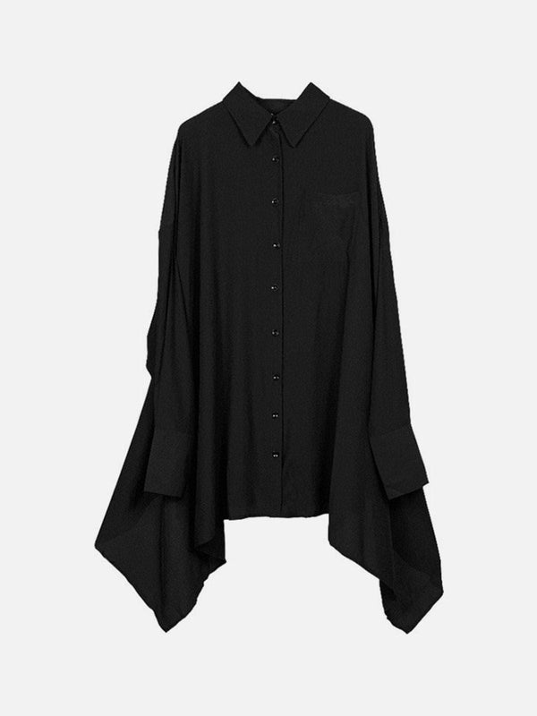 Irregular Loose Long Shirt