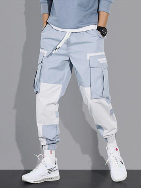 Big Pockets Patchwork Cargo Pants