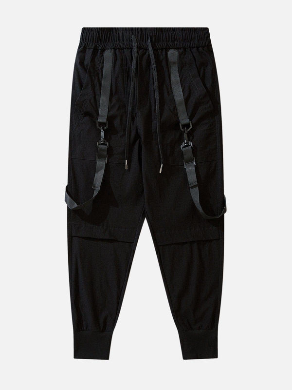 Long Ribbon Cargo Pants