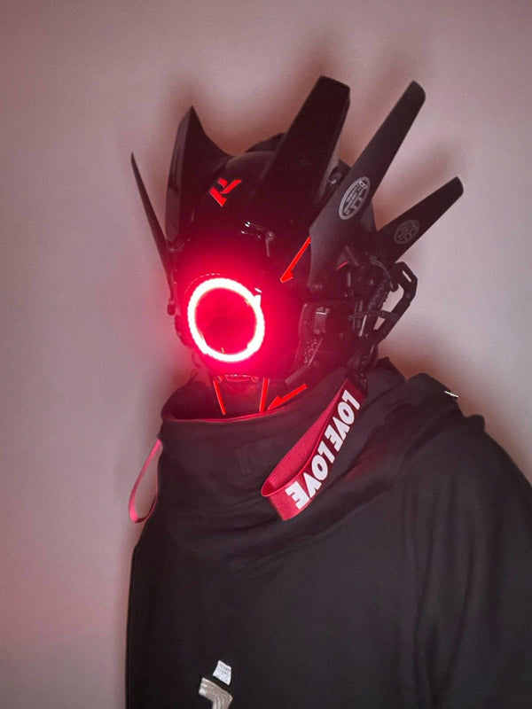 Cyberpunk Halo Mask
