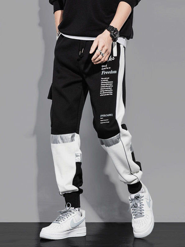 Patchwork Reflective Pants