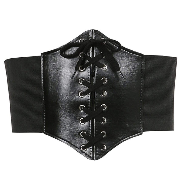 Punk Dark Irregular PU Belt