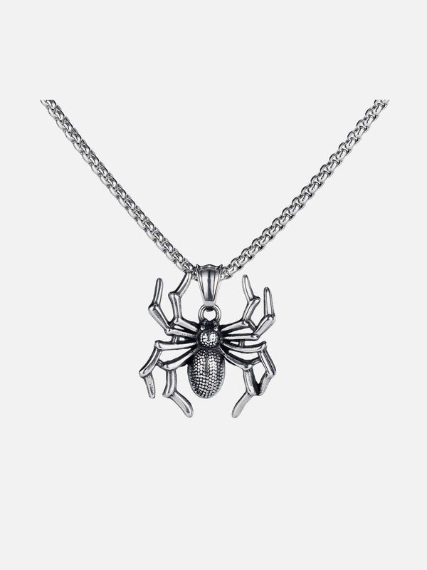 Punk Spider Necklace