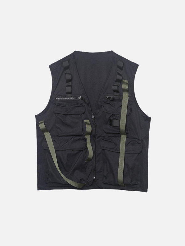 Multi Pockets Function Vest