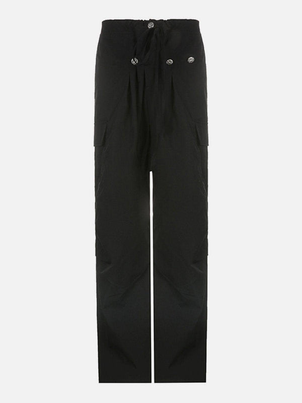 Irregular Drawstring Pants