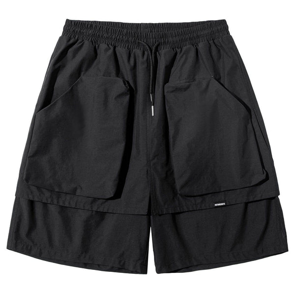 Patchwork Big Pockets Cargo Short