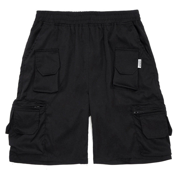 Multi Pockets Zipper Cargo Shorts