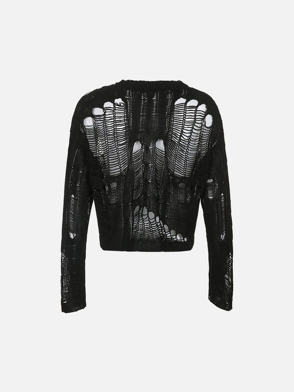 Hollow Mesh Sweater