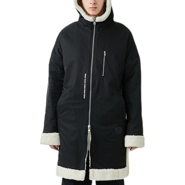 Double-sided Landmark Hooded Winter Coat