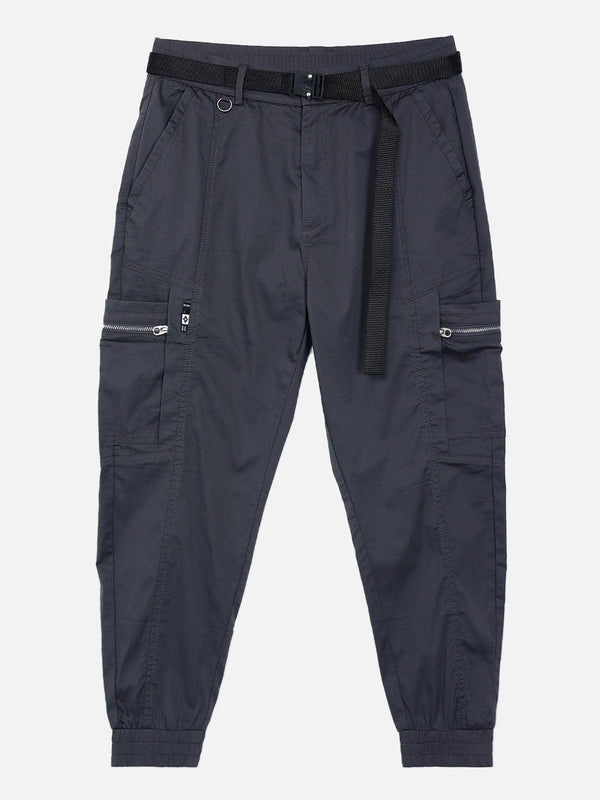 Multi Pockets Zip Up Cargo Pants