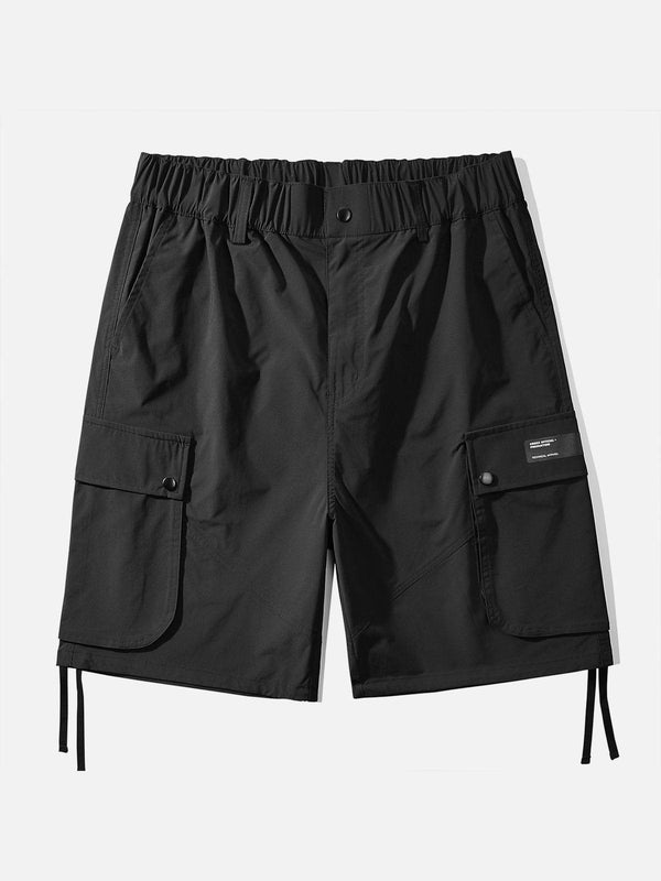 Drawstring Elastic Shorts