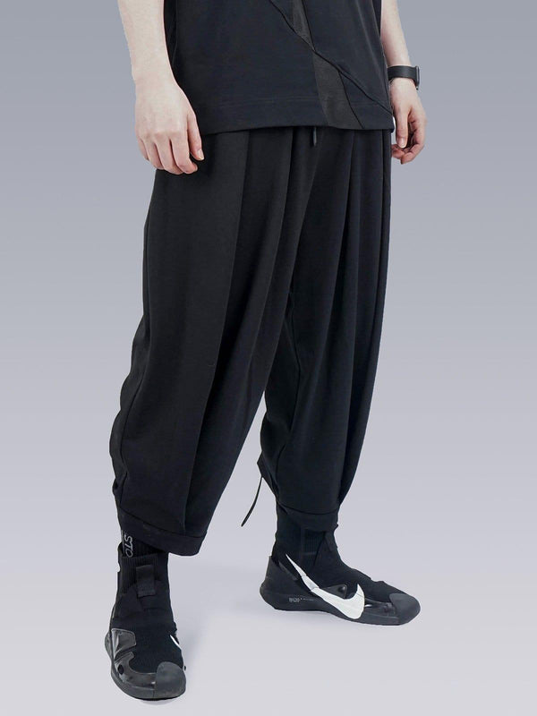 Drawstring Adjustable Samurai Pants